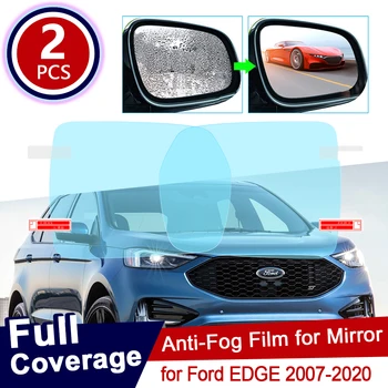 pre Ford EDGE 2007~2020 Úplné Pokrytie Anti Fog Film Spätné Zrkadlo Rainproof Jasné, Anti-fog Filmy Auto Príslušenstvo 2015 2016 2017
