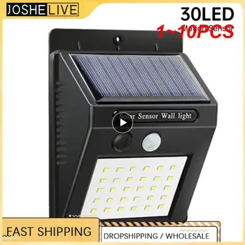 1~10PCS 20 LED Solárne Svetlo Vonkajší Snímač Pohybu Dobiť Solárne Nástenné Svetlo Nepremokavé Núdzové Led Svetlo Ulici Záhrada, Veranda
